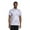 Stark White Print, variant on Reebok Men's Ace Performance Polo Shirt