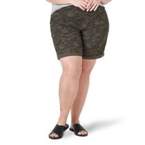 Lee Riders Women's Plus Comfort Waist Utility Short