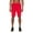 Red, variant on Reebok Men's Charge Short with Zippered Pockets