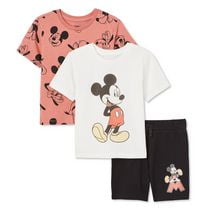 Ensemble 3 pièces Mickey Mouse Disney pour petits garçons Tailles&nbsp;2T-5T