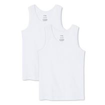 George Girls' Cotton Vest 2-Pack