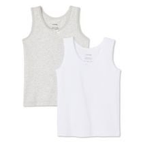 George Toddler Girls' Cotton Vest 2-Pack