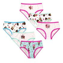 Paquet de 6 Culottes pour fille de LOL Tailles 4-8