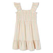 George Toddler Girls' Smocked Woven Dress, Sizes 2T-5T