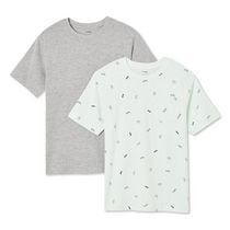 George Boys' Crew Neckline Tee 2-Pack, Sizes XS-XL