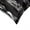 BLACK & SILVER, variant on H-Natural Torino Madrid Cowhide 2-Pack Pillows