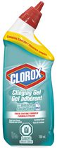Clorox Toilet Bowl Cleaner Clinging Gel with Bleach, 709mL
