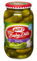 Bick’s® Garlic Baby Dills Pickles 1L