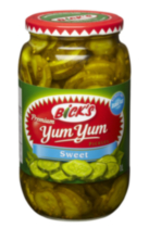 Bick's Yum Yum Sweet Pickles 1L