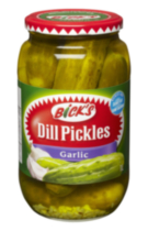 Bick’s Garlic Whole Dill Pickles