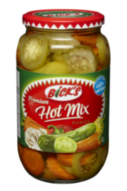 Bick’s Hot Mix Pickles 1L