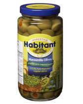habitant olives manzanilla homestyle pimento