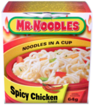 Mr. Noodles Tasse à Saveur de Poulet Épicé