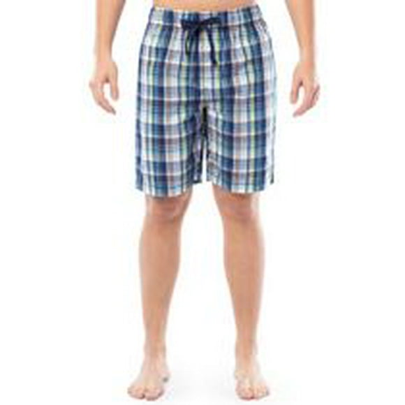 Men's Lightweight Relaxed Fit Sleep Shorts, Medieval Blue