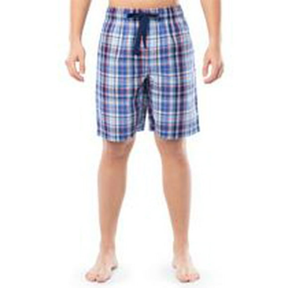 IZOD Men's Lightweight Relaxed Fit Sleep Shorts Cobolt Blue
