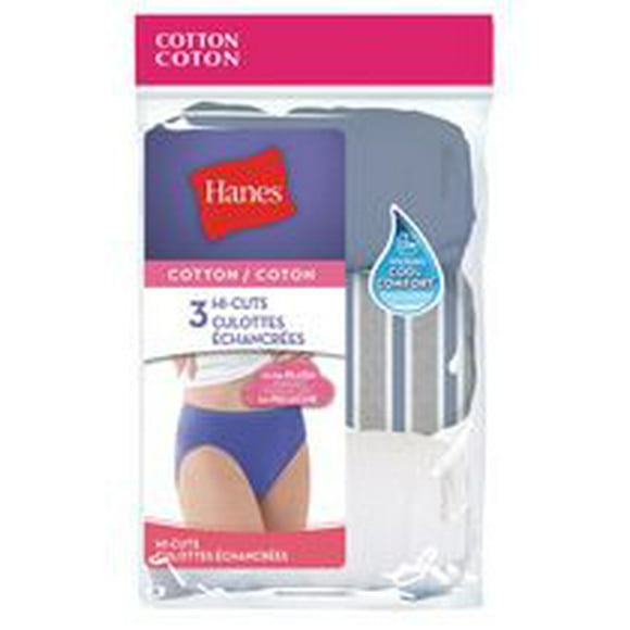Hanes P3 Comfort Cotton Hi-Cut pour femme