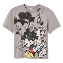 Disney Women's Mickey and Minnie Mouse Tee