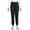 Black, variant on Scrubstar Women's Ultimate Stretch Drawstring Jogger Cargo Scrub Pant WC047A