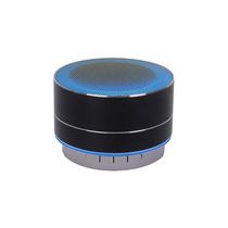 M "Urban" Portable Aluminum Bluetooth Speaker with LED Lights & Hands-free calling - Silver