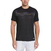 Grand Slam Tennis Men's Chest Print Short Sleeve Tee Shirt