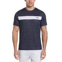 Grand Slam Tennis Men's Mini Conversational Short Sleeve Tee Shirt