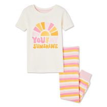George Toddler Girls' Pajama 2-Piece Set, Sizes 2T-5T