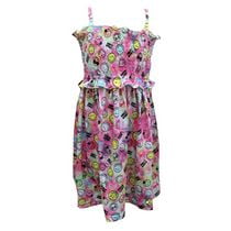 Robe d'été à smocks Smiley World pour fille.
