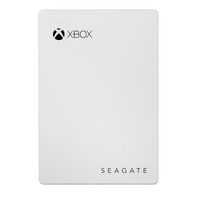 Seagate Game Drive For Xbox 4TB External Hard Drive Portable HDD, USB 3.0 – White, Designed For Xbox One, 2 Month Xbox Game Pass Membership, 1 Year Rescue Service (STEA4000407)