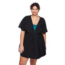 George Women's Plus Kaftan Dress Cover-Up, Sizes 1X-3X