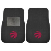 FanMats NBA Toronto Raptors 2PC Embroidered Car Mat Set