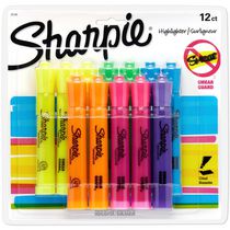 SHARPIE Tank Style Highlighters  Assorted Fluorescent Chisel Tip Pens
