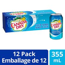 Soda club Canada DryMD - Emballage de 12 canettes de 355 mL
