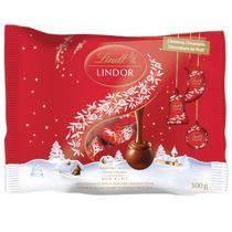 Lindt Ornements Lindor – Chocolat au lait