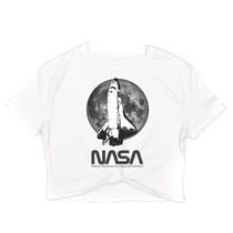 Toddler Girls NASA T-shirt Future Astronaut Round Hem White