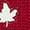 Red, variant on Canadiana Unisex Shaker Stitch Mittens