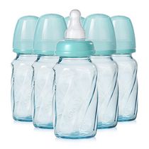 Evenflo Feeding Vented + BPA-Free Tinted Glass Bottles