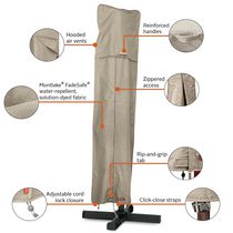 Classic Accessories Montlake™ FadeSafe® Offset Patio Umbrella & Frame ...