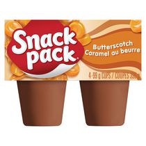 Coupes de pouding au caramel de Snack PackMD