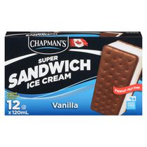 Chapman's Vanilla Ice Cream Super Sandwich