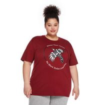 Indigenous Proud Women's Plus Short Sleeve Tee