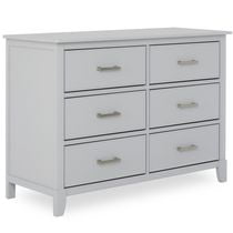 Dream On Me Universal Double Dresser I Kids Bedroom Dresser I Six Drawers Dresser I Mid Century Modern