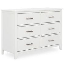Dream On Me Universal Double Dresser I Kids Bedroom Dresser I Six Drawers Dresser I Mid Century Modern