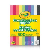 Crayola Construction Paper, 500 Count