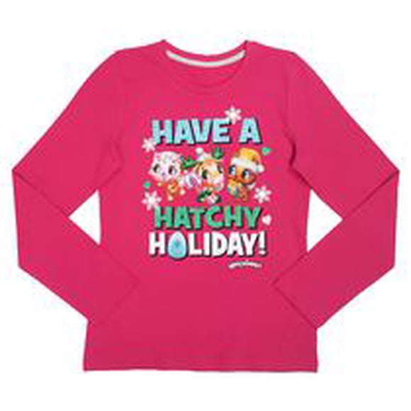 Hatchimals Girls' Long Sleeve Shirt