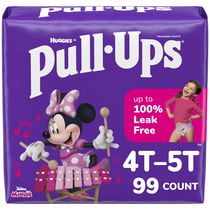 Pull-Ups Girls' Potty Training Pants, 2T-6T (38-50 lbs), 80-124 Count (Select for More)