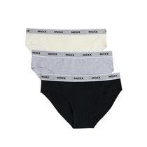 Mexx Women’s 3-Pack Bikini Underwear with Branded Elastic