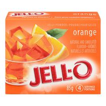 Poudre pour gelée Jell-O Orange – préparation pour dessert en gélatine