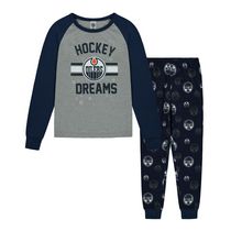 NHL Girls 2 piece Pajamas