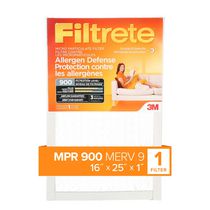 Filtre micro pour la réduction des particules « Protection contre les allergènes » Filtrete(MC), MPR 900