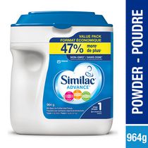 Similac Advance Step 1 Non-GMO Baby Formula Powder, Newborn Formula, 0+ Months, 964 grams